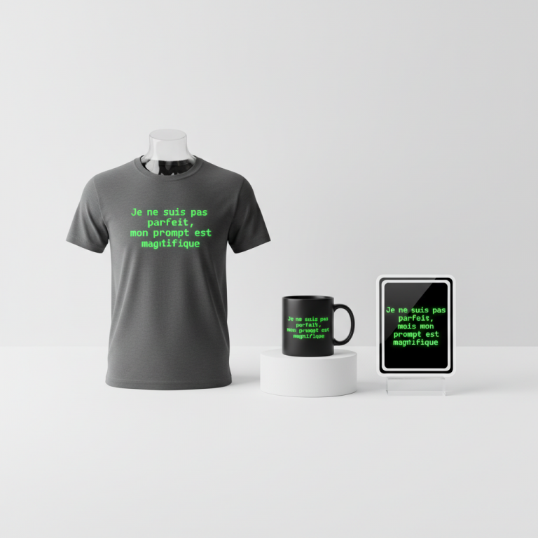 Je ne suis pas parfait, mais mon prompt est magnifique – I’m not perfect, but my prompt is magnificent