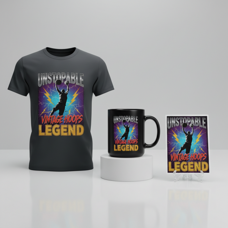 UNSTOPPABLE VINTAGE HOOPS LEGEND