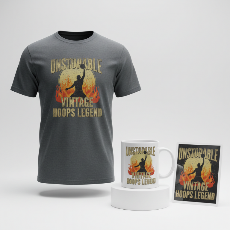 UNSTOPPABLE VINTAGE HOOPS LEGEND