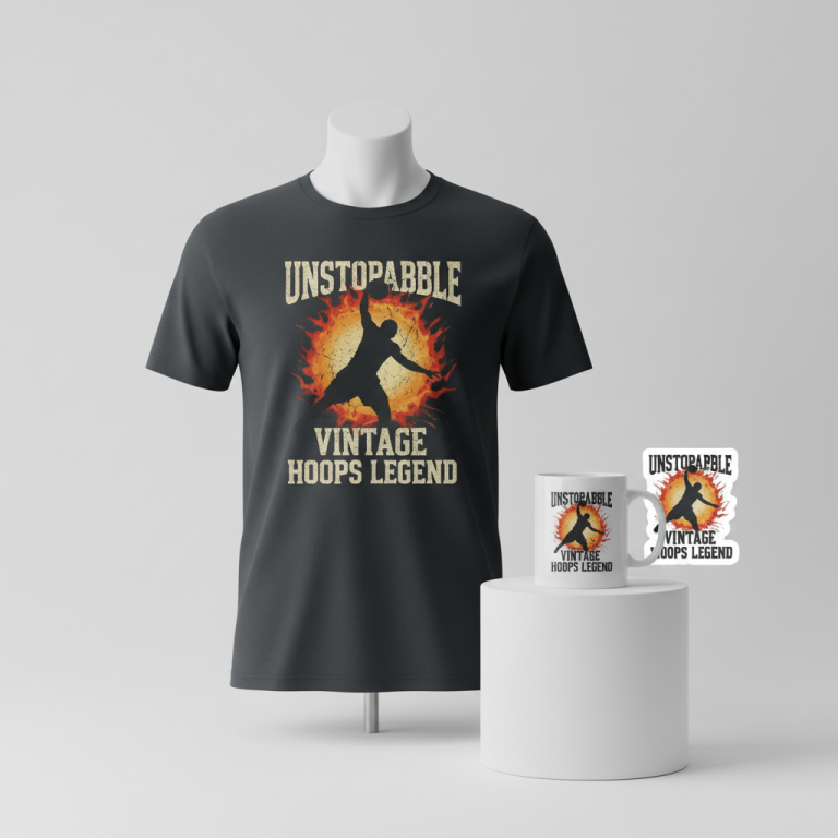 UNSTOPPABLE VINTAGE HOOPS LEGEND