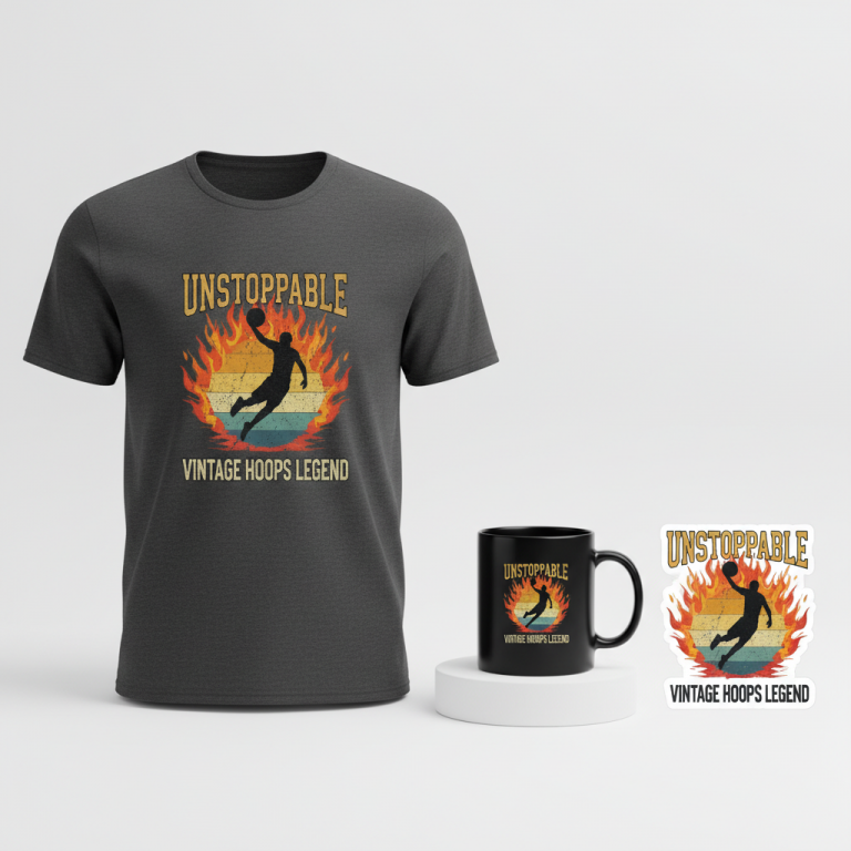 UNSTOPPABLE VINTAGE HOOPS LEGEND