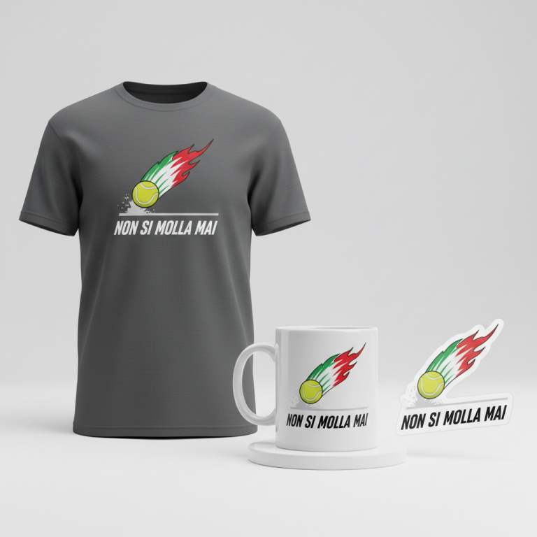 NON SI MOLLA MAI – NEVER GIVE UP