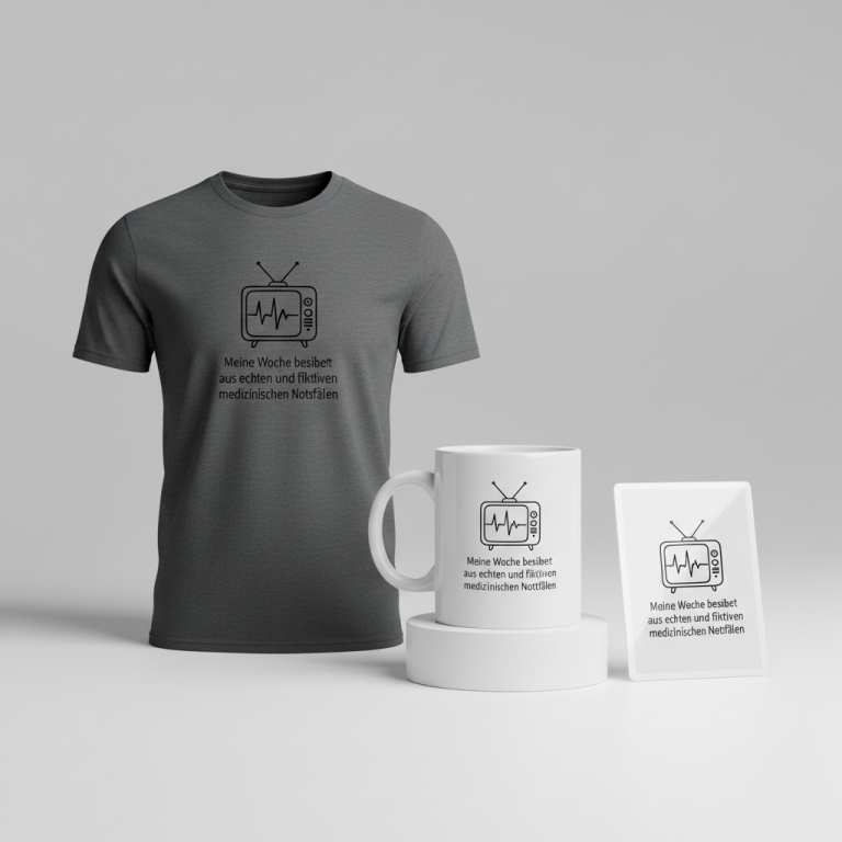 Meine Woche besteht aus echten und fiktiven medizinischen Notfällen – My week consists of real and fictional medical emergencies