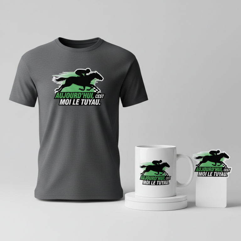 Aujourd’hui, c’est moi le tuyau. – Today, I’m the hot tip.