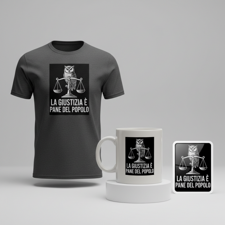 La Giustizia è il Pane del Popolo – Justice is the Bread of the People