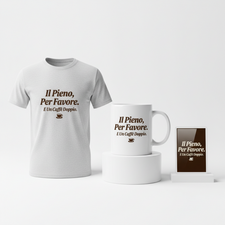 Il Pieno, Per Favore. E Un Caffè Doppio. – A Full Tank, Please. And A Double Espresso.