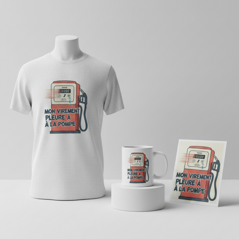 Mon Virement Pleure à la Pompe – My Bank Transfer Cries at the Pump