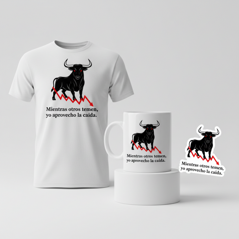 Mientras otros temen, yo aprovecho la caída. – While others fear, I take advantage of the fall.