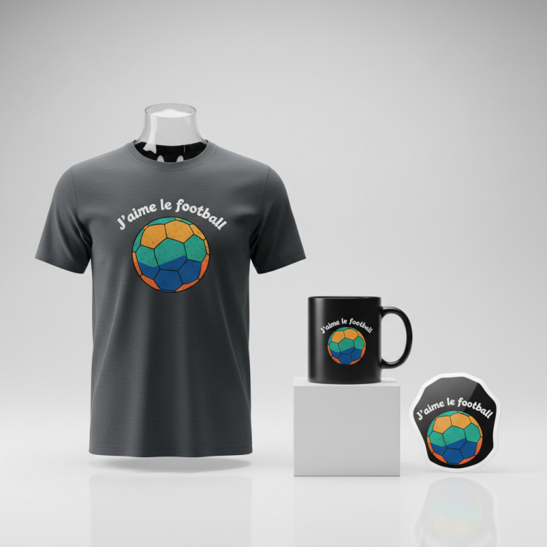 J’aime le football – I love football