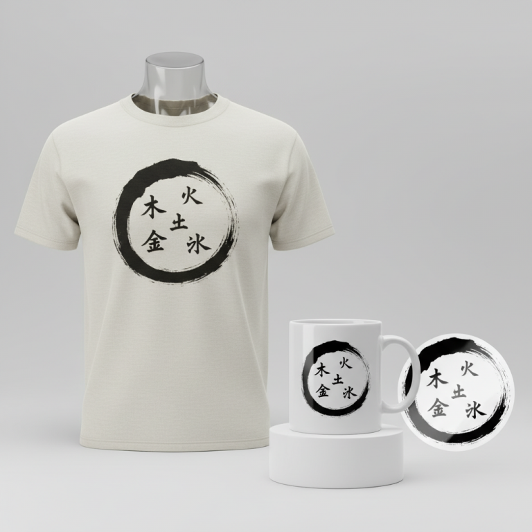 木 火 土 金 水 – Wood Fire Earth Metal Water