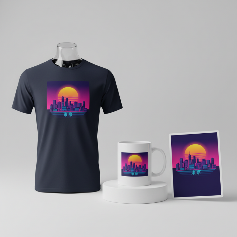 東京電力 (Tokyo Electric Power) Merch Design