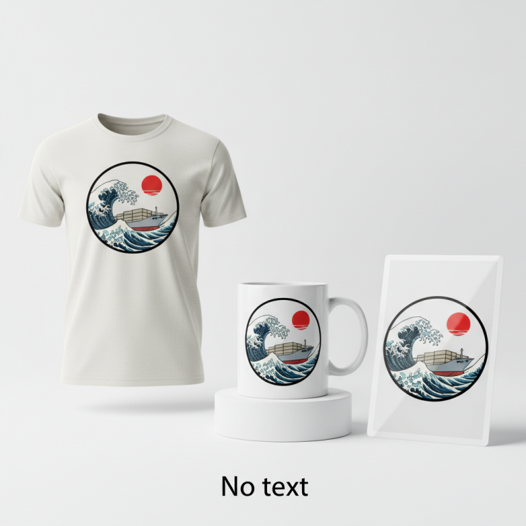 ペルシャ湾 (Persian Gulf) Merch Design
