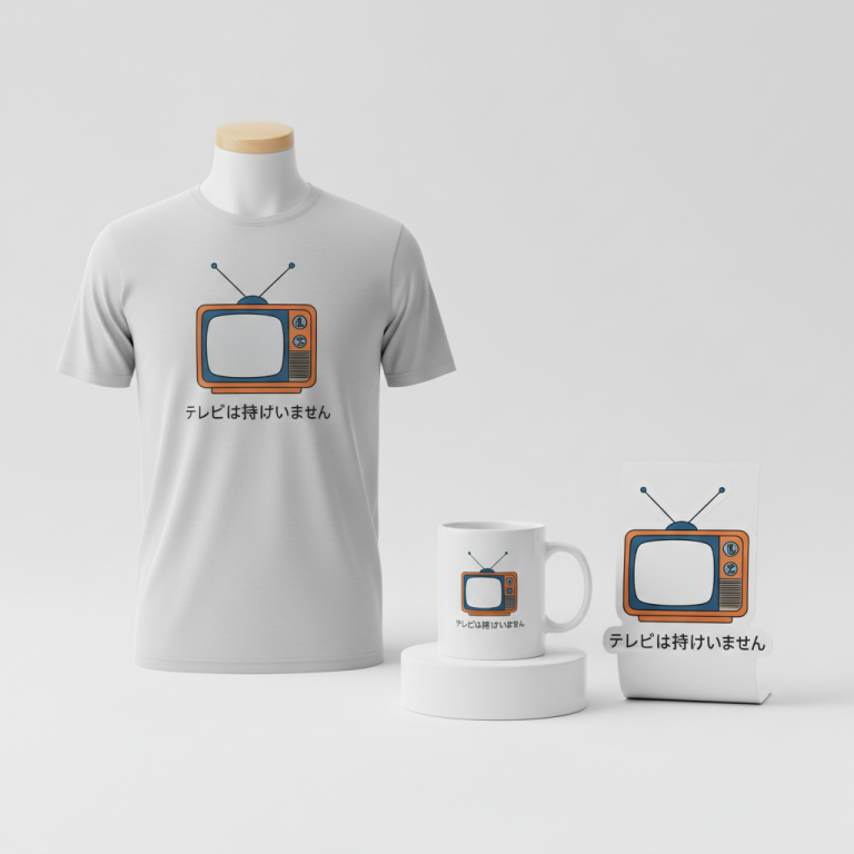 テレビは持っていません – I don’t own a TV