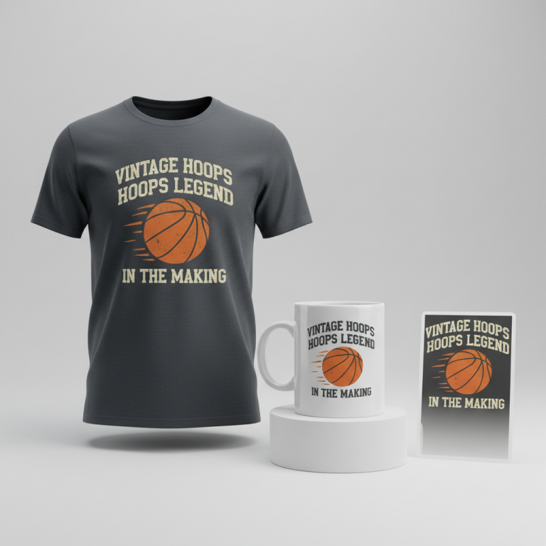 VINTAGE HOOPS LEGEND IN THE MAKING