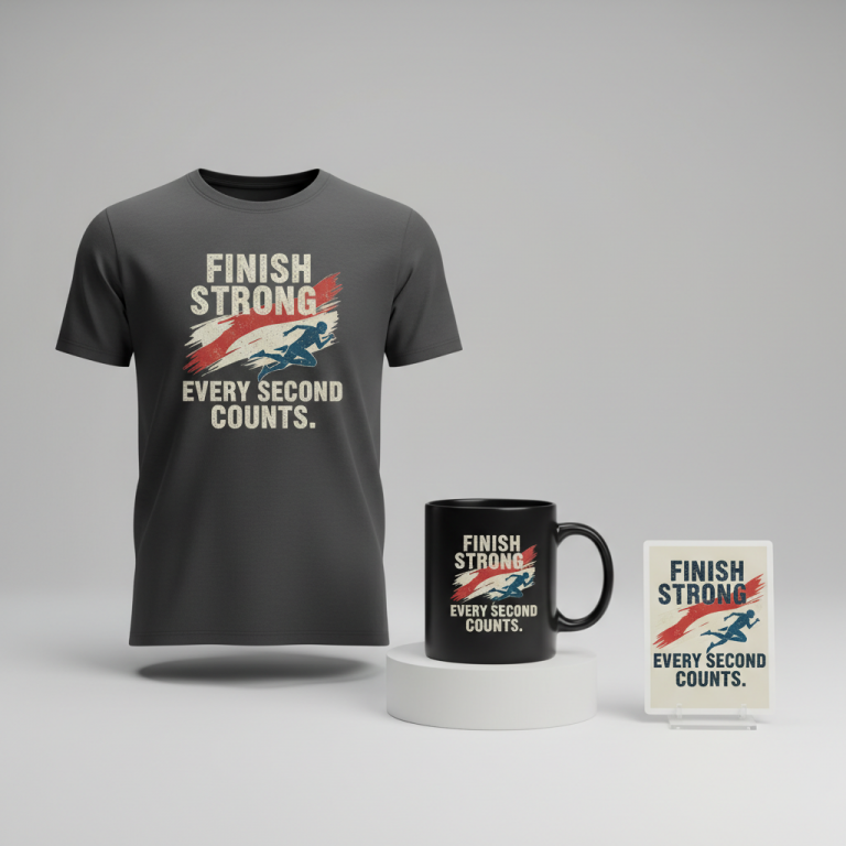 Finish Strong. Every Second Counts.