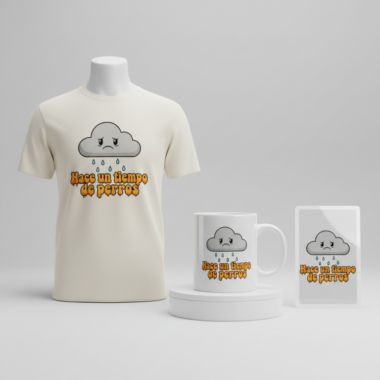 Hace un tiempo de perros – The weather is awful (Literally: It’s dog weather)