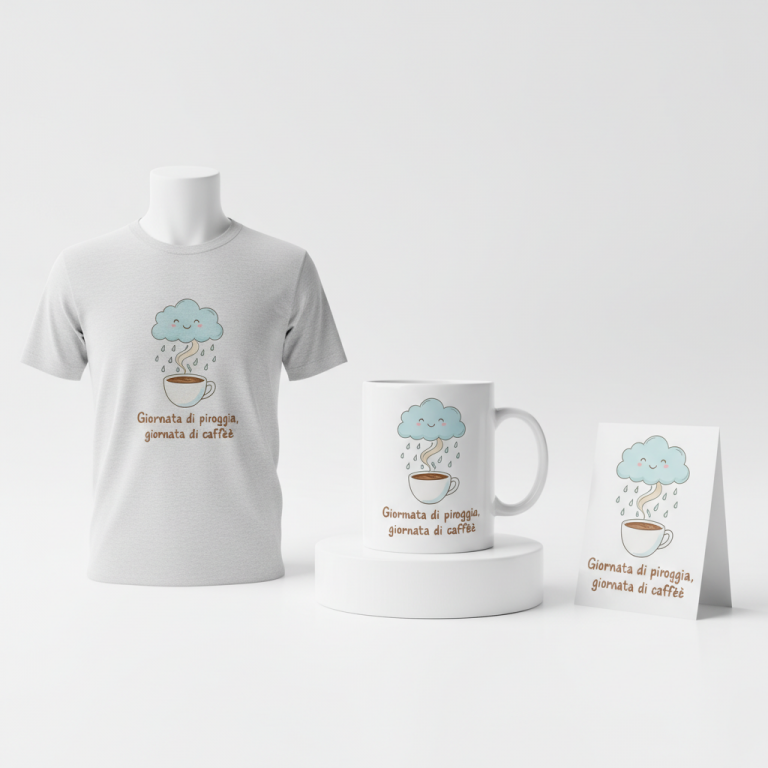 Giornata di pioggia, giornata di caffè – Rainy day, coffee day