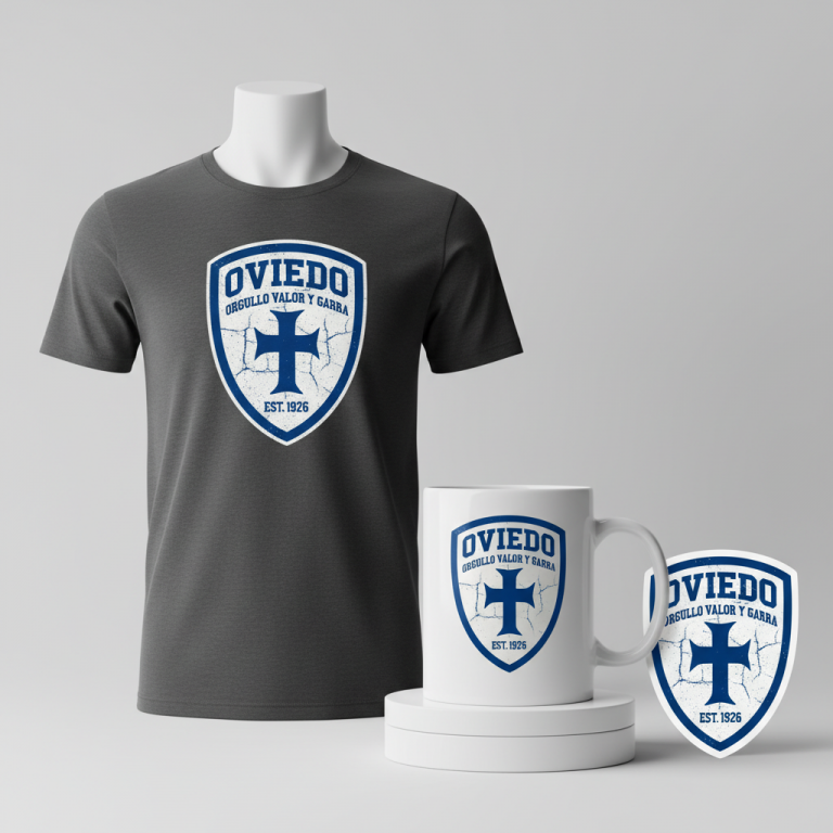 OVIEDO ORGULLO VALOR Y GARRA EST. 1926 – OVIEDO PRIDE, COURAGE, AND DRIVE EST. 1926