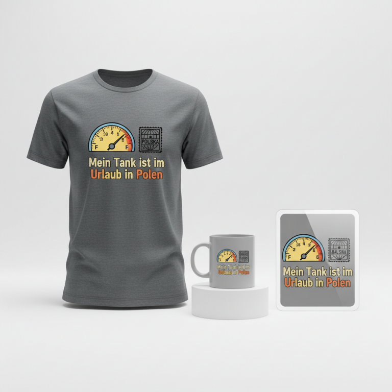 Mein Tank ist im Urlaub in Polen – My gas tank is on vacation in Poland