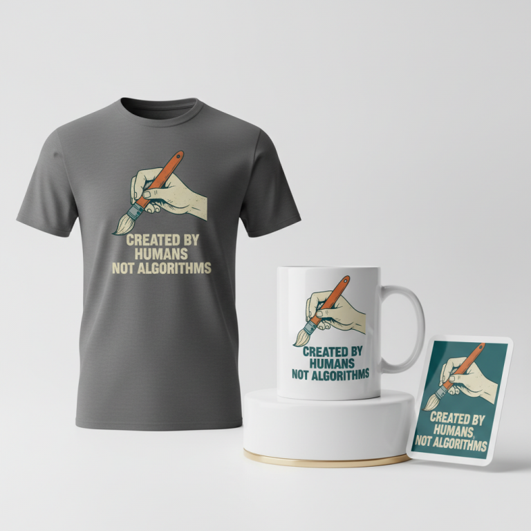 Created by Humans, Not Algorithms