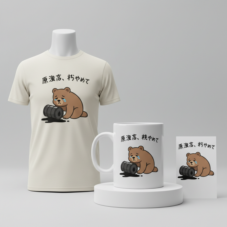 原油高、株安、もうやめて – High oil, cheap stocks, please stop.